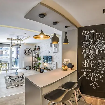 Corvin Interior Design Apartment+free Garage Apartment Budapest
